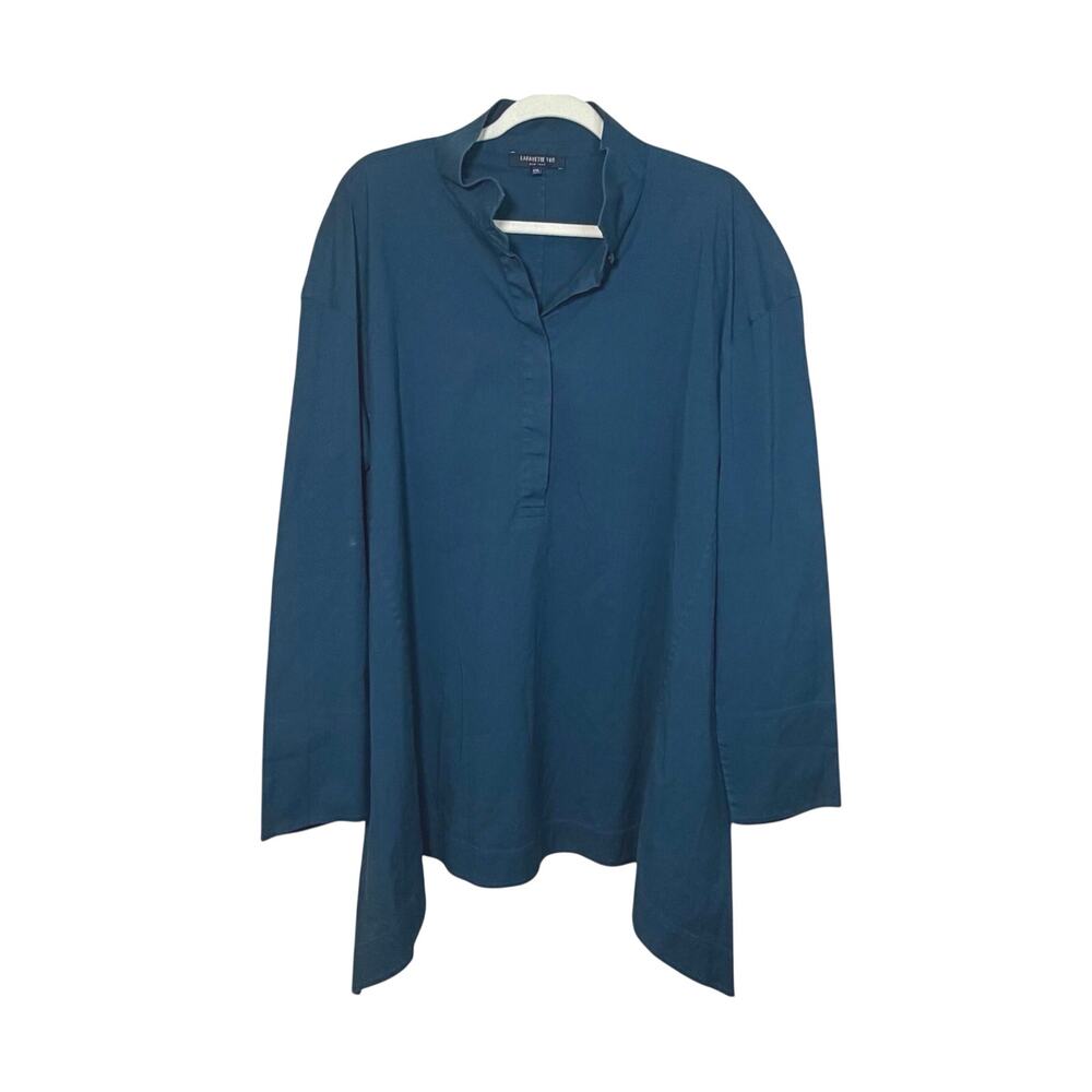 Lafayette 148 A-Line Pop Up Tunic Plus Size XXL